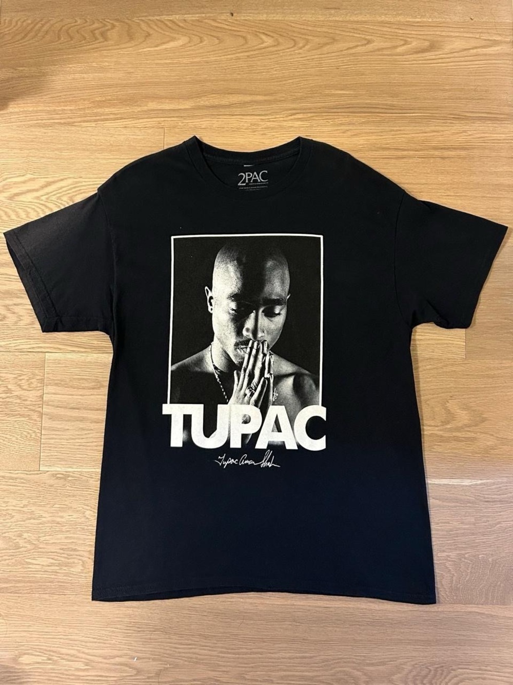 Bravado Black Tupac Graphic Tee